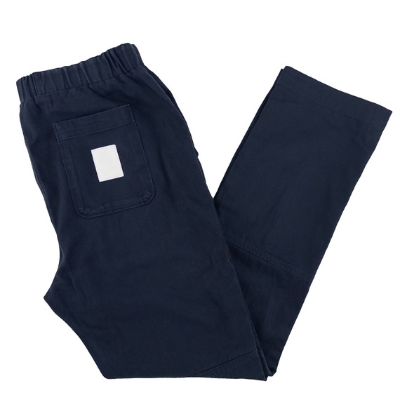 Bearded Goat Other - Bearded Goat Mens M Pants Navy Blue Elastic Waist Stretch Twill Gorpcore Utility